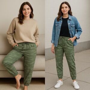 Clovers Closet Listing: Knox Rose Camo Lounge Joggers – XXL